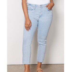 Good American‎ Good Legs Cigarette Raw Hem Jean Size 20